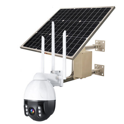 sistema di sicurezza domestico senza fili della macchina fotografica di 2.4GHz 0,001 LUX Solar Powered 4g