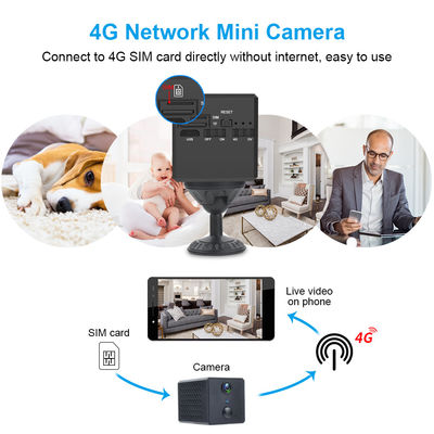 140 sorveglianza Mini Camera della macchina fotografica 1080P WiFi del CCTV di grado 4G SIM Card