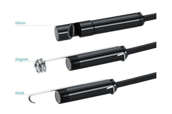Mini video endoscopi di USB che pescano il portatile della macchina fotografica per ispezione subacquea del tubo per fognatura