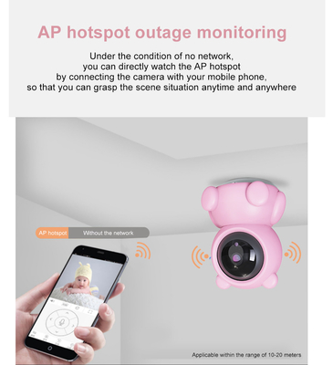 Punto caldo di AP della macchina fotografica del monitoraggio del IP di Al Wireless con il collegamento di WiFi