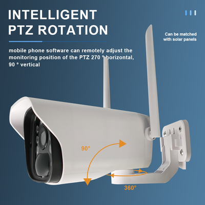 HD senza fili lungo con le videocamere di sicurezza domestiche all'aperto del IP di PIR Wifi Solar Powered della macchina fotografica a pile del CCTV